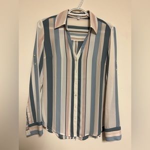 Express portofino style button up shirt